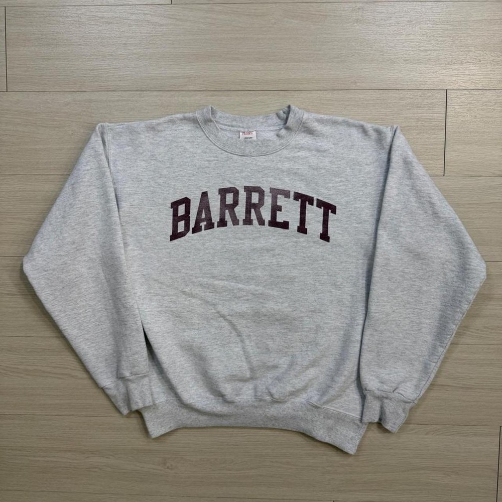 Arizona State University Barrett Honors College Grey Crewneck Sweatshirt Small